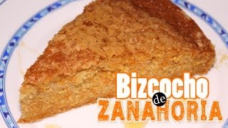 Receta Bizcocho de Zanahoria [upl. by Anairuy190]