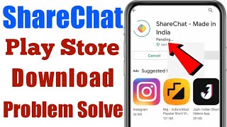 ShareChat not download in play store  sharechat install problem solved [upl. by Brody323]