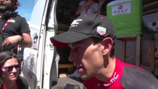 Richie Porte  postrace interview  8th stage  Critérium du Dauphiné 2017 [upl. by Tocs766]