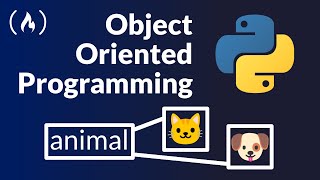 Object Oriented Programming with Python  Full Course for Beginners [upl. by Marcos]