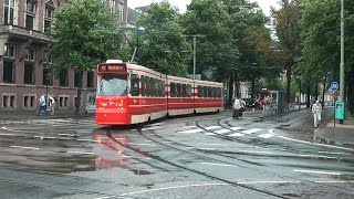 Trams in Den Haag  The Hague [upl. by Eiramanna974]