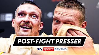 Oleksandr Usyk Full PostFight Press Conference 🥺  FURY VS USYK [upl. by Tews]