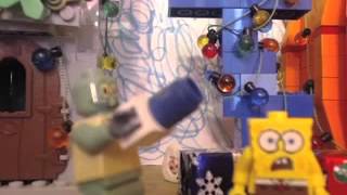 lego spongebob christmas who P3 [upl. by Aieki]