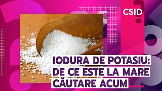 Iodura de potasiu de ce este la mare căutare acum [upl. by Peltz]