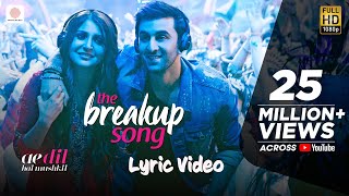 The Breakup Song  ADHMRanbir AnushkaSoulfulArijitSingh badshahlive Jonita NakashPritam4K [upl. by Bartie]