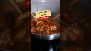 Pekingské kuře 😎Další oblíbené asijské jídlo recept cina kure nudle vareni [upl. by Remington]