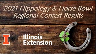 4H 2021 Hippology amp Horse Bowl Regional Contest Results [upl. by Bevin]