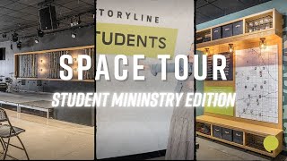 Student Ministry Space Tour Storyline Church Arvada CO [upl. by Enawyd808]