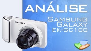 Câmera Samsung Galaxy EKGC100 Análise de Produto  Tecmundo [upl. by Levi]