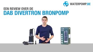 DAB Divertron Bronpomp  Onderwaterhydrofoor  Review [upl. by Sandeep734]