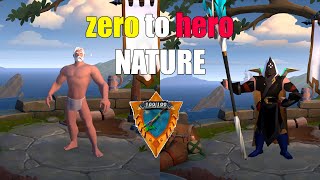 Zero To hero Level 0 To level 100 Nature  Albion Online [upl. by Thessa]