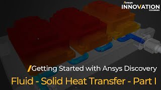 Fluidsolid Heat Transfer CHT Using Ansys Discovery Part 1 [upl. by Irahs]