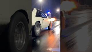 Small Tire Twin Turbo Ls Fox Body viralvideo [upl. by Karina]