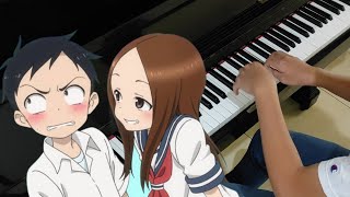 Karakai Jouzu no Takagisan ED 1  Kimagure Romantic Piano Cover by Hudson Lois [upl. by Deach]