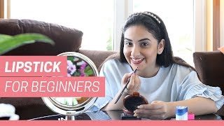 How To Apply Lipstick  Beginners Guide To Lipstick  Beauty BFF MissMalini [upl. by Timms758]