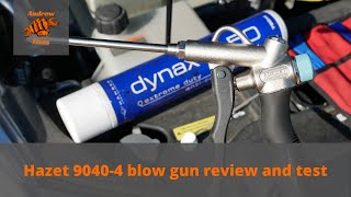 Hazet 90404 blow gun review [upl. by Nehtanoj]