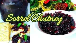 How to Make Sorrel Jam Caribbean Style Sorrel JamEasy Christmas ChutneyHibiscus Spicy Jelly [upl. by Arette]