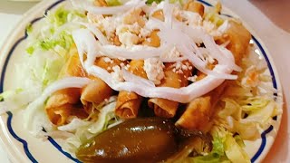 como hacer tacos dorados de papa flautas 😋👌Gracieladesdemicocina [upl. by Lucien651]