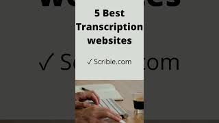 5 Best Transcription websites [upl. by Benji]