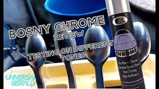 Bosny Chrome Spray Paint review [upl. by Airamanna]