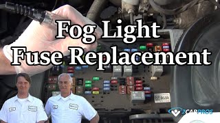 Fog Light Fuse Replacement [upl. by Crin]