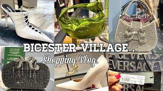 Luxury shopping at Bicester Village Gucci Dior VersaceSelf Portrait  5070 2024 Edition [upl. by Ezri]