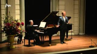 Schubert Schwanengesang  Thomas Oliemans amp Malcolm Martineau  Live Concert HD [upl. by Heppman]