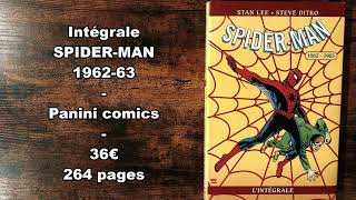 Intégrale SPIDERMAN 196263 Review VO versus VF Panini comics [upl. by Leno]