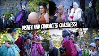 SURROUNDED by VILLAINS in DISNEYLAND 6 characters at one time [upl. by Dosi]