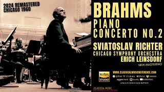 Brahms  Piano Concerto No 2 in Bflat Major Op 83 recording of the Century Sviatoslav Richter [upl. by Notlim]