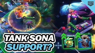 FIMBULWINTER TANK SONA SUPPORT 🔥 Sona Wild Rift Gameplay [upl. by Roderic978]