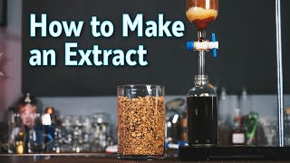 How to Make an Herbal Flavour Extract for Bitters and Soda [upl. by Kareem]