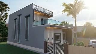 MODERN HOUSE ELEVATION GLIMPSE [upl. by Ragas580]