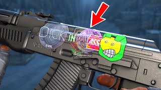 HOW TO MAKE CS2 CUSTOM STICKER CRAFTS [upl. by Gipps]