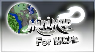 get MiniMap for MCPE 116  Mod MiniMap for MCPE [upl. by Anaihsat79]