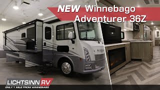 LichtsinnRVcom  New Winnebago Adventurer 36Z  Class A Gas Motorhome [upl. by Harrat]