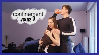 🏘 VLOG  PREMIER JOUR de CONFINEMENT [upl. by Durno]