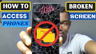 How To Access And Use Your Phone With Broken Screen With PC [upl. by Watt]