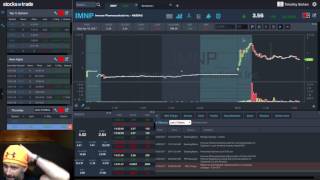 StocksToTrade Daily Recap for 4202017  NADL IMNP [upl. by Maurise]