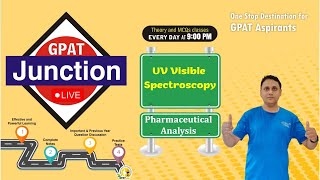 GPAT JUNCTION  UV VISIBLESPECTROSCOPY  Pharmaceutical analysisGPAT 202425 gpat2024gpat2025 🎯✍️ [upl. by Ibby630]