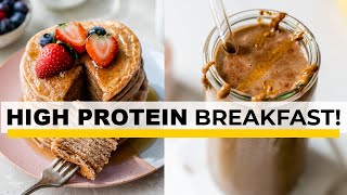 5 HEALTHY BREAKFAST IDEAS  easy highprotein recipes [upl. by Renelle673]