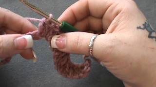 How to Crochet the quotRidged Chevron Stitchquot [upl. by Notrom410]