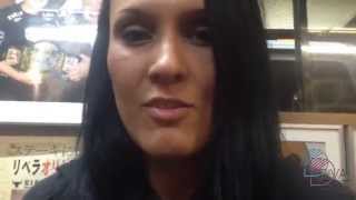 Independent Women Cheerleader Melissa 91914  Ribera Steakhouse in Tokyo Japan [upl. by Semele]