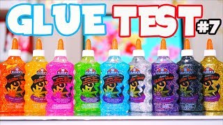 Every Elmers Glitter Glue Tested for Slime 7 [upl. by Hilliary]