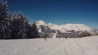 Kitzbühel Kirchberg Piste Verbindung Pengelstein I  Pengelstein II [upl. by Ecinnahs]