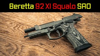 Inspired by Sharks The Beretta 92 XI Squalo SAO  SHOT Show 2024 [upl. by Eicnahc93]