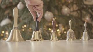 Christmas bells sound effect Hand bell sound effect Weihnachtsglocken [upl. by Schaumberger]