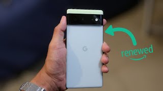 Compre un GOOGLE PIXEL 6 reacondicionado en AMAZON RENEWED🤯 [upl. by Yrod121]