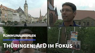 Kommunalwahlen in Thüringen AfD im Fokus  AFP [upl. by Leese]