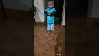 Shy baby trying classical steps minikkiminikki thangalaan shorts [upl. by Aerdnua107]